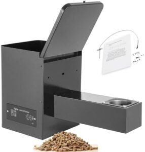Discover the Auto-Ignition Pellet BBQ Smoker with digital temperature control, adjustable panel, and electric hopper assembly kit. Perfect for outdoor cooking enthusiasts, dimensions 25.59x13.77x11.02 inches.