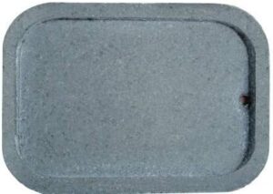 Savor the authentic flavors of Korean cuisine with our traditional stone grill, perfect for BBQ enthusiasts. Cook to perfection with its natural stone surface and grey color.