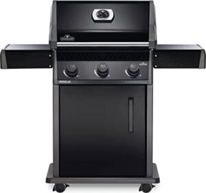 Get sizzling results with the Rogue 425 Propane Gas Grill, featuring 3 burners and durable black construction. Perfect for outdoor cooking enthusiasts, this grill offers great value at a discounted price.