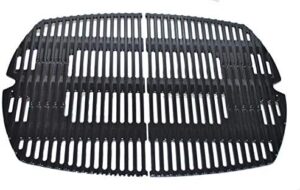 Elevate your outdoor cooking experience with Gecheer's 67152 Q 3000/3200 Porcelain Enamel Cast Iron Cooking Grates, featuring durable construction and heat resistance up to 3200°F. Perfect for campers and BBQ enthusiasts!