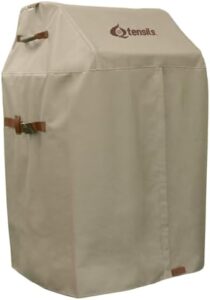 Here is the generated SEO meta description:

Protect your Weber Spirit 2-Burner BBQ grill with a heavy-duty waterproof cover featuring 500D polyester, zipper, and tie-down straps. Perfect for outdoor use in cold temperatures to -20 degrees.