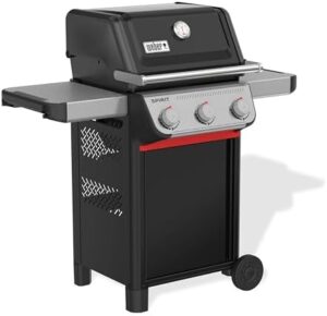 Upgrade your outdoor cooking experience with the Spirit 3-Burner E-310 Liquid Propane Black, featuring three burners and a compact design. Perfect for camping trips and backyard gatherings!