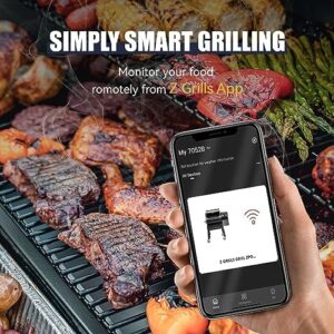 Experience the ultimate grilling experience with Z Grills' Wood Pellet Grill and Smoker, featuring WiFi smart home tech, PID controller, and 709 sq in cooking surface. Perfect for BBQ enthusiasts!