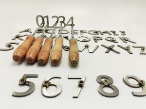 Get precise branding with the Premium 2" Branding Irons full set, featuring 0-9 and A-Z alphabet characters for lasting durability.