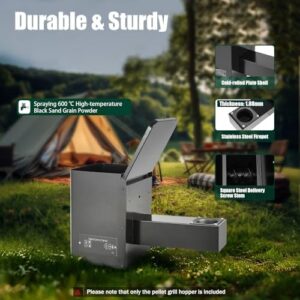 Control temperature with ease using the LOYALHEARTDY Knob Type Digital Temperature Controller, suitable for grill, smoke, bake, roast, braise, and BBQ. Perfectly precise and easy to use, with digital display and knob control.