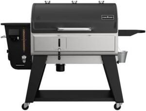Unleash the power of outdoor cooking with Camp Chef Woodwind Pro 36, a pellet grill & smoker featuring WIFI connectivity and 1236 Sq In total rack surface area. Perfect for backyard barbecues!