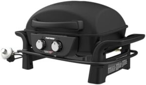 Discover the Nexgrill Fortess 2-Burner Portable Gas Grill & Griddle Combo with 263 SQ In cooking space, easy lift handles and 13,500 BTU. Perfect for camping, outdoor cooking and more - great value for this combo grill!