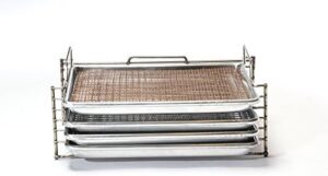 Unlock the ultimate grilling experience with our BR3 Ultimate Package. Includes grill tray system for perfect smoke, dry, and cure results. Perfect for meats and veggies!