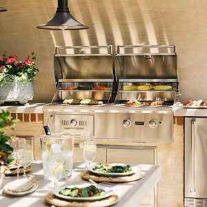 Mastering the art of backyard cooking, this Coyote dual fuel hybrid grill offers versatile grilling options with 1,200 sq in primary cooking area and 240 sq in secondary area. Perfect for charcoal enthusiasts and gas lovers alike, with a durable design and great value. Up to 25% off on select bundles!
