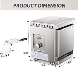 Master the art of grilling with R.W.FLAME's Infrared Propane Gas Grill Tabletop, featuring stainless steel construction, temperature control, and a foldable design for easy storage.