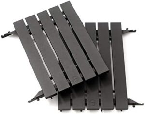 Elevate your grilling experience with Kamado Joe's Durable Aluminum Folding Side Shelves, perfect for Big Joe 24-inch charcoal grill and smokers. Includes 2 pairs of hooks for accessories, compact design for easy storage.