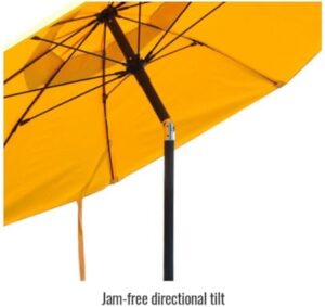 Protect your workspace with the BLACK STALLION Flame-Resistant Industrial Umbrella, featuring a 7-inch diameter and durable construction for extreme temperatures.