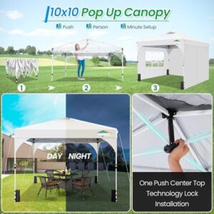 Discover the ultimate outdoor event space with Cobizi's waterproof pop-up canopy tent featuring removable sidewalls and air vent. Perfect for camping, BBQs, or events.