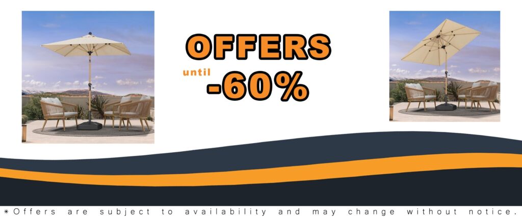 Patio Umbrella Market Aluminum Outdoor