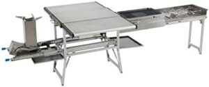 Unlock adventure with the Overland Vehicle Systems Komodo Camp Kitchen, featuring dual grills, folding shelves, and a rocket tower. Perfect for off-grid meals on marine-grade stainless steel and aircraft-grade aluminum construction. Up to 25% off with promo codes!