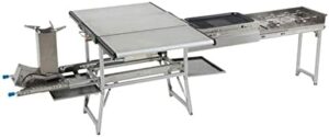 Unlock adventure with the Overland Vehicle Systems Komodo Camp Kitchen, featuring dual grills, folding shelves, and a rocket tower. Perfect for off-grid meals on marine-grade stainless steel and aircraft-grade aluminum construction. Up to 25% off with promo codes!