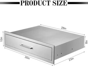 Discover the ultimate outdoor kitchen experience with our stainless steel single BBQ drawers featuring a handle and enclosed built-in flush mount design perfect for grilling and BBQ island use. Get ready to elevate your outdoor cooking!