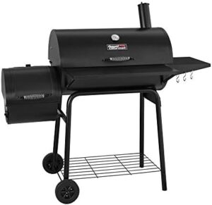 Here is the optimized SEO meta description:

"Upgrade your outdoor cooking experience with Royal Gourmet's 30" BBQ charcoal grill and offset smoker. Features 811 sq in cooking surface, perfect for camping and outdoor gatherings. Includes Cuisinart tool set."