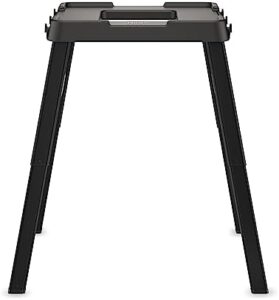 Here is the optimized meta description:

"Maximize your outdoor space with this versatile Ninja XSKUNSTAND, featuring adjustable height and utensil-holder design. Compatible with side tables, weather-resistant and perfect for your woodfire products, 26x34 inches."
