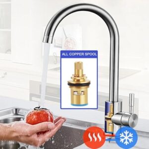 Here is the optimized meta description:

"Upgrade your laundry space with this outdoor utility sink featuring a stainless steel single bowl and storage shelves. Perfect for garage, kitchen, camping, or backyard use."