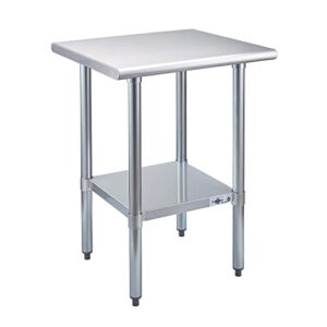 Here is the optimized SEO meta description:

"Upgrade your commercial kitchen or home cooking space with Profeeshaw's stainless steel prep table, featuring a durable undershelf for extra storage. Perfect for restaurants, hotels, and homes."