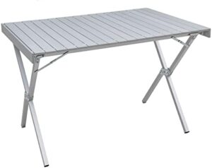 Elevate your camping experience with the ALPS Mountaineering Folding Camping Table, featuring a smooth roll-top surface, sturdy aluminum frame, and lightweight design. Perfect for outdoor adventures!