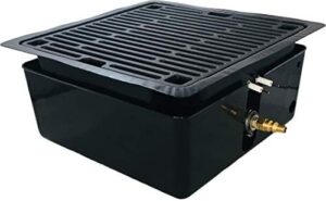 Elevate your outdoor dining with the Table Grill, a propane-powered raclette style grill perfect for patio gatherings. Enjoy sizzling Korean BBQ flavors in minutes, with 3 adjustable heat zones and 12V ignition.
