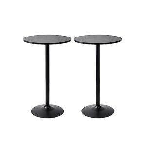 Here is your optimized meta description:

"Upgrade your dining space with the Pearington Santina 2-pack round bar and pub table set. Sleek black design, ideal for entertaining friends and family. Enjoy savings on this valuable pair!"