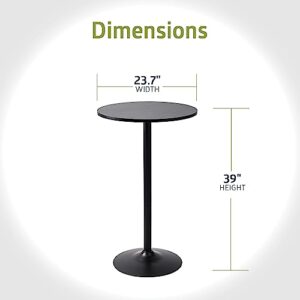 Here is your optimized meta description:

"Upgrade your dining space with the Pearington Santina 2-pack round bar and pub table set. Sleek black design, ideal for entertaining friends and family. Enjoy savings on this valuable pair!"
