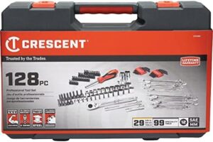 Get a grip on any task with the Ctk128mpr Cres 128-piece mechanical tool set, featuring precision instruments and durable construction for versatile use.