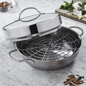 Discover the Demeyere Resto 4-piece stainless steel stovetop smoker set, perfect for outdoor cooking enthusiasts. Includes four individual smoking chambers for versatile use.