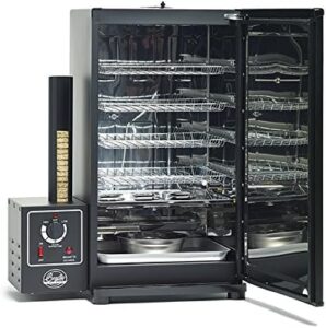 Get mouthwatering results with the Original Bradley Smoker BS611 4-Rack Natural Draft Vertical Electric Smoker, perfect for BBQ enthusiasts and backyard cooks. Enjoy tender meats with minimal effort.