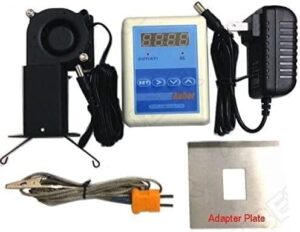 "Control smoker and BBQ temperatures with precision using the PID Temperature Controller, featuring accurate temperature control and easy-to-use interface. Save time and money with this efficient temperature management solution."