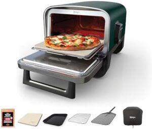 Discover the ultimate outdoor cooking experience with the Ninja Woodfire 8-in-1 Smoker Pizza Oven. Grill, smoke, bake & more! Perfect for pizza enthusiasts and backyard BBQs. Limited time offer: Get a free accessory kit with purchase.