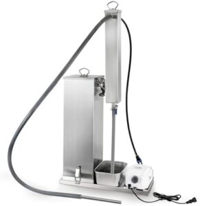 Here is the generated SEO meta description:

"Upgrade your outdoor cooking experience with our Cold Smoke Generator, featuring a drainage system and extra long smoke time. Perfect for meats, veggies, and cheese, this portable electric smoker is ideal for any BBQ enthusiast."