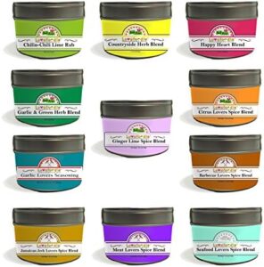 Unlock your culinary creativity with Luvafoodie's 11-piece spice blend gourmet collection, featuring diverse flavors for any dish. Perfect for cooks of all levels!