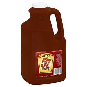 Discover the classic Heinz 57 Sauce in a convenient 1-gallon size, perfect for stocking up and savoring that sweet and tangy flavor. Get 2 per case and enjoy!