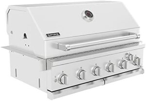 Here is the optimized SEO meta description:

"Upgrade your outdoor cooking experience with this Spire Premium gas grill island head featuring 6 burners, stainless steel construction and 73,000 BTUs. Enjoy dual fuel compatibility and ample grilling space."

Let me know if you need any further adjustments!