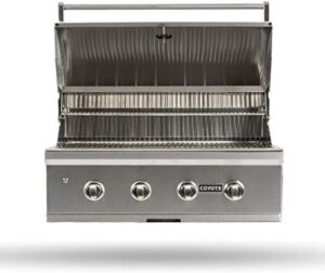 Boost your outdoor cooking with the Coyote C-Series 4-burner natural gas grill, featuring a durable design and ample cooking space. Save big on this top-rated grill!
