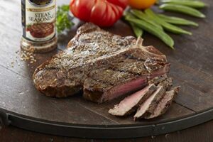 Experience the rich flavor of USDA Prime Ribeye with every bite. Savor 16 oz. thick-cut Porterhouse Steaks, perfect for large gatherings or special occasions, at an unbeatable value without compromise.