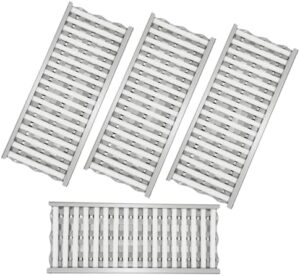 Upgrade your grilling experience with 4 Pack Radiant Tray & Ceramic Rod Replacement Parts for Lion Premium Grills, compatible with l75000 and l90000 grill models.