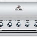 Get sizzling results with the Broil King Regal S 520 natural gas grill, featuring stainless steel construction and a sleek black design. Perfect for outdoor cooking enthusiasts!