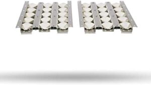 Discover the Coyote Ceramic Briquette Flame Tamer Set, a perfect accessory for your 28-inch grill. This set of 2 tamers helps maintain optimal flame control and reduces flare-ups.