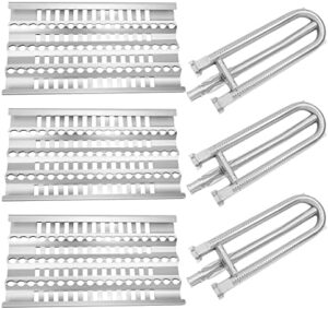 Upgraded heat plate shields for your DCS grill - durable replacement parts for 19" burners, compatible with BGB30-BQRN, 27 DBQR, and more models. Save on your gas grilling experience!