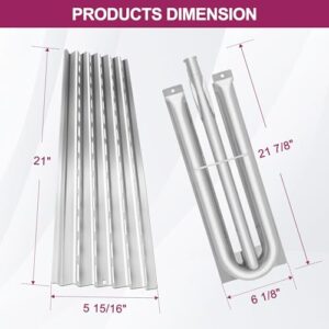 Upgrade your Viking grill with our 6-pack heat plate and 3-pack grill burner replacement parts. Ideal for VGIQ300, VGIQ410, VGIQ412, VGIQ530, and VGIQ532 series models. Save big with this convenient combo pack!