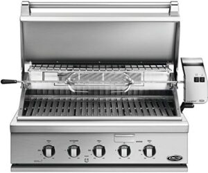 "Revolutionize your outdoor cooking with the DCS 36 All Grill, Natural Gas. This powerful grill features 36 inches of grilling space and a natural gas fuel source. Perfect for backyard BBQs."