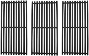 Upgrade your CharBroil grill with genuine replacement parts, cast iron infrared grates for Tru-Infrared gas grills (2-6 burners), ensuring optimal heat distribution and cooking performance.