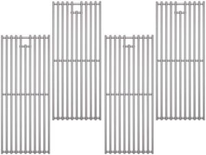Upgrade your grilling experience with these heavy-duty 5/16" rod BBQ grill grates, specifically designed for Blaze Grill models. Perfect replacements with high-quality electrolysis and shot blasting processing.