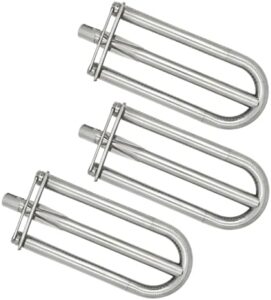 "Upgrade your outdoor cooking with these 18 Inch Grill Burners for Alfresco LX2 grills, made from durable stainless steel and suitable for models ALX2-30CD, ALX2-42RFG, ALX2-56BFGC and more. Perfect replacement parts for a seamless BBQ experience."