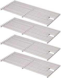 Upgrade your grill game with 4 Pack Heavy Duty Stainless Steel Triangle Solid Rod BBQ Grill Grates Replacement Parts for Blaze Grill 3, 4, and 5 Burner Models. Ideal for high-performance grilling, perfect fit for most models. Save big on grill accessories today!